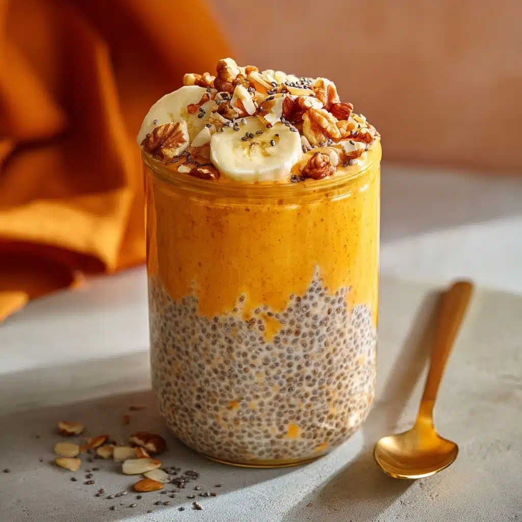 Pumpkin Pie Overnight Oats Recipe - Recipe Image