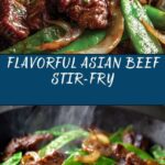 Asian Beef with Mushrooms and Snow Peas Recipe