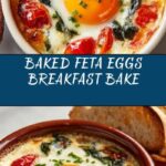 Baked Feta Eggs Breakfast Recipe