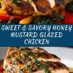 Honey Mustard Glazed Chicken with Roasted Vegetables Recipe