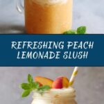 Peach Lemonade Slush Recipe