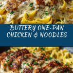 One-Pan Chicken with Buttered Noodles Recipe