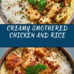 Smothered Chicken and Rice Recipe