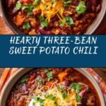 Three-Bean Sweet Potato Chili Recipe