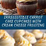 Carrot Cake Cupcakes with Cream Cheese Frosting Recipe
