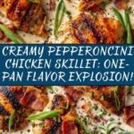 Creamy Pepperoncini Chicken Skillet: An Amazing Ultimate One-Pan Meal Recipe