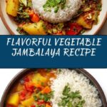 Vegetable Jambalaya with Rice Recipe
