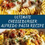 Cheeseburger Alfredo Pasta Recipe