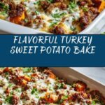 Healthy Ground Turkey Sweet Potato Bake Recipe