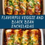 Veggie and Black Bean Enchiladas Recipe