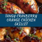 Skillet Cranberry Orange Chicken Recipe