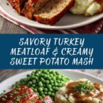 Turkey Meatloaf with Mashed Sweet Potatoes Recipe