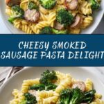 One-Pot Cheesy Smoked Sausage and Broccoli Pasta Recipe