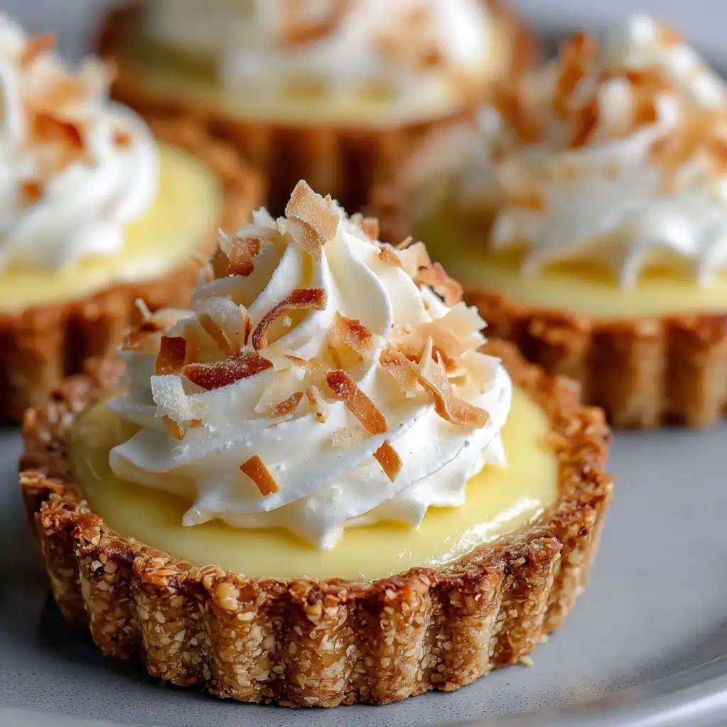 Mini Coconut Cream Pies Recipe - Recipe Image