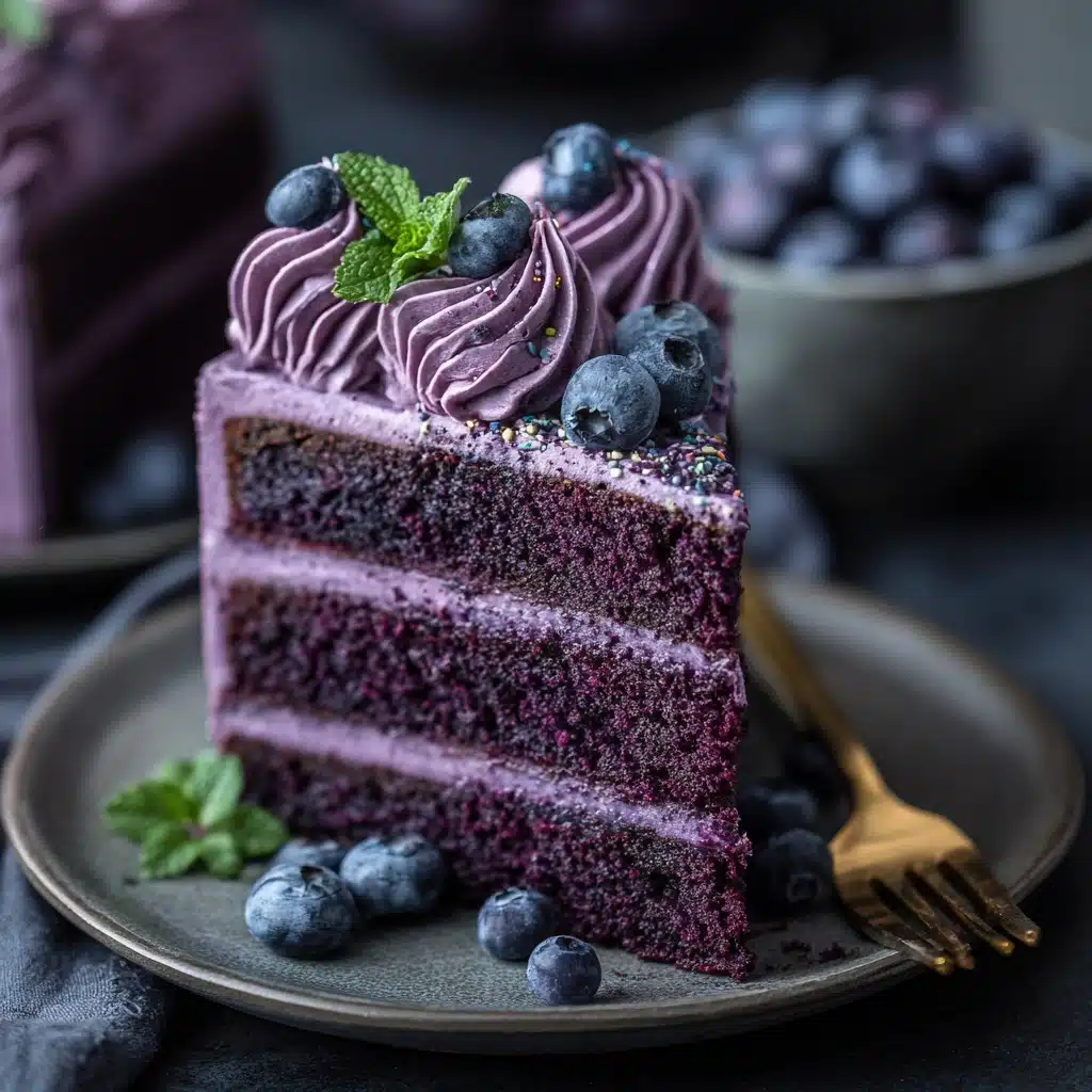 Purple Velvet Cake Recipe - Recipe Image