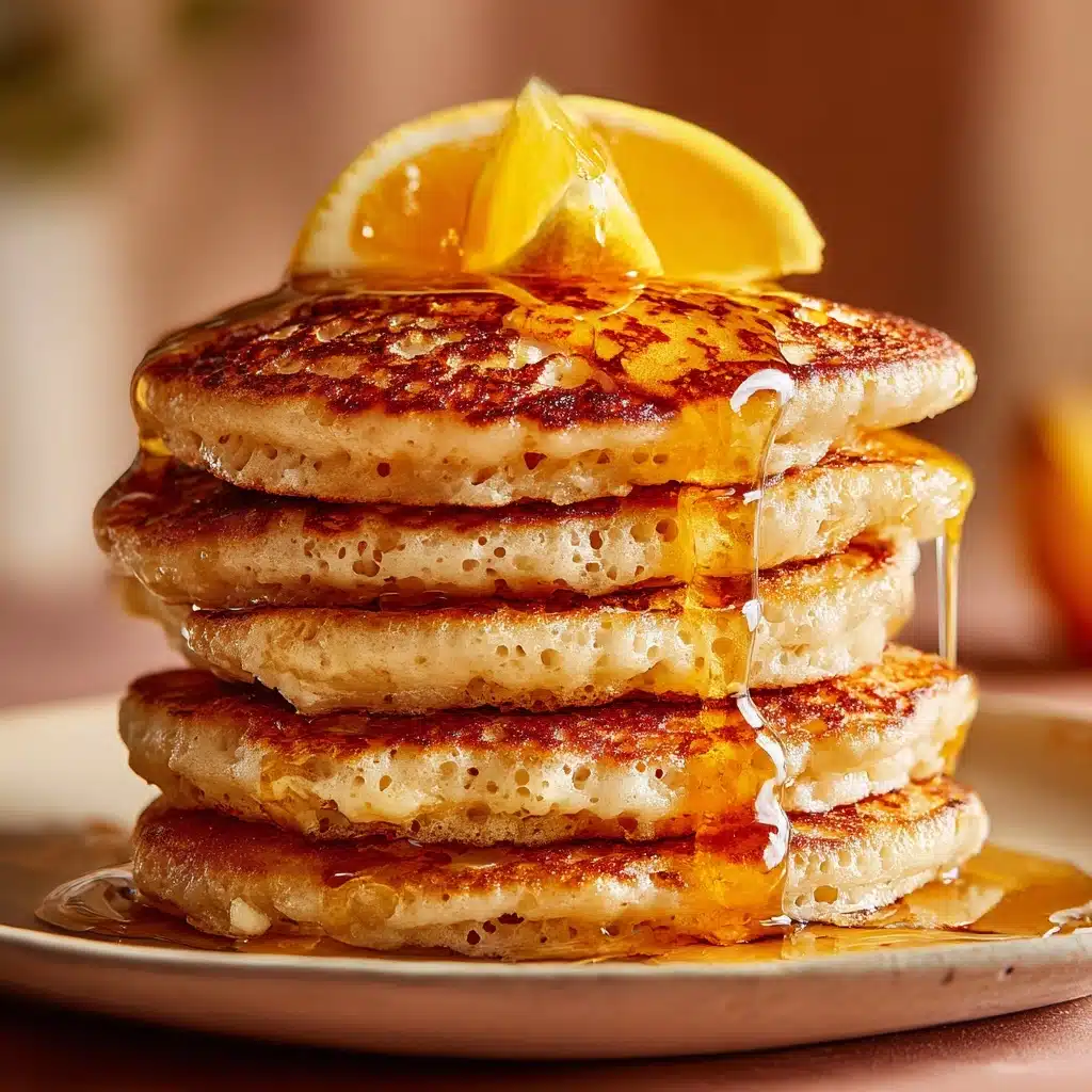 Lemon Curd Filled Pancakes Recipe - Recipe Image