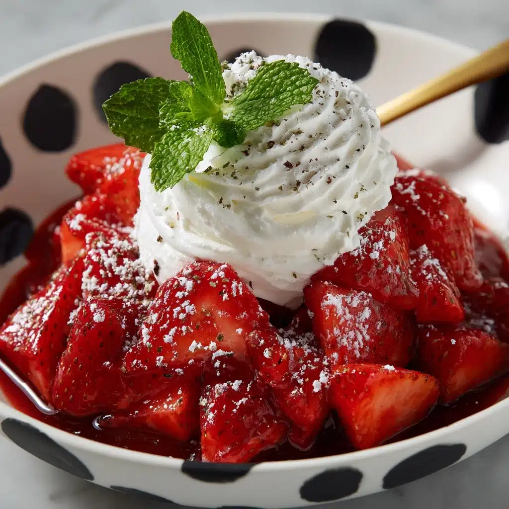 Italian Macerated Strawberries Recipe - Recipe Image
