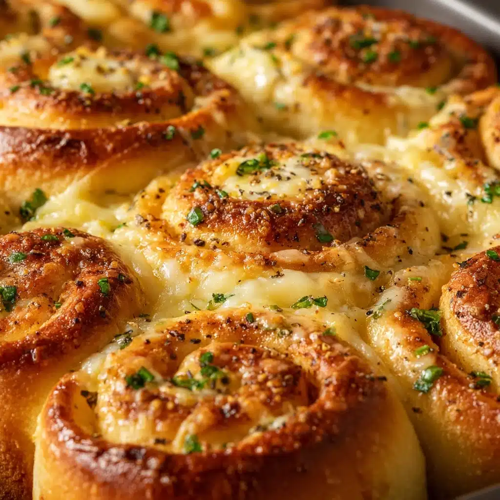 Homemade Garlic Cheese Rolls Recipe - Recipe Image