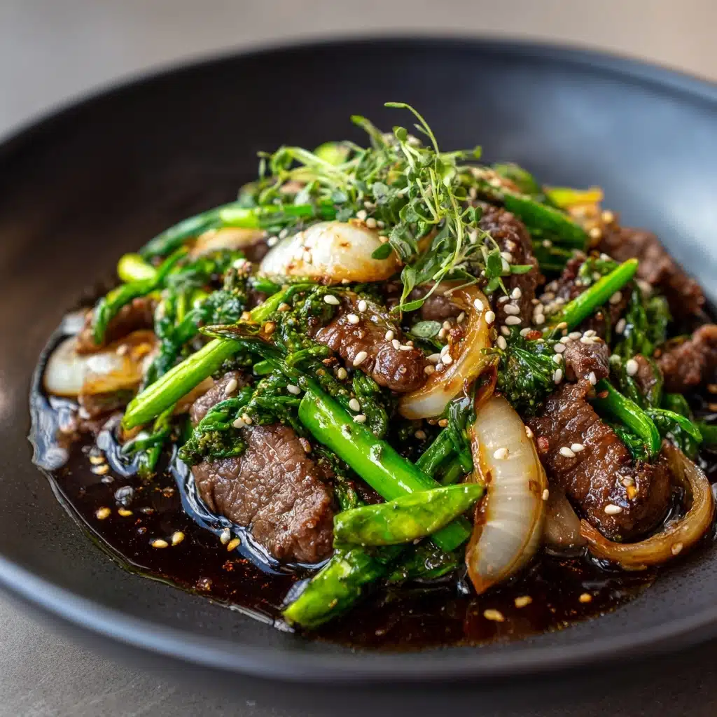 Beef and Onion Stir Fry Recipe - Recipe Image