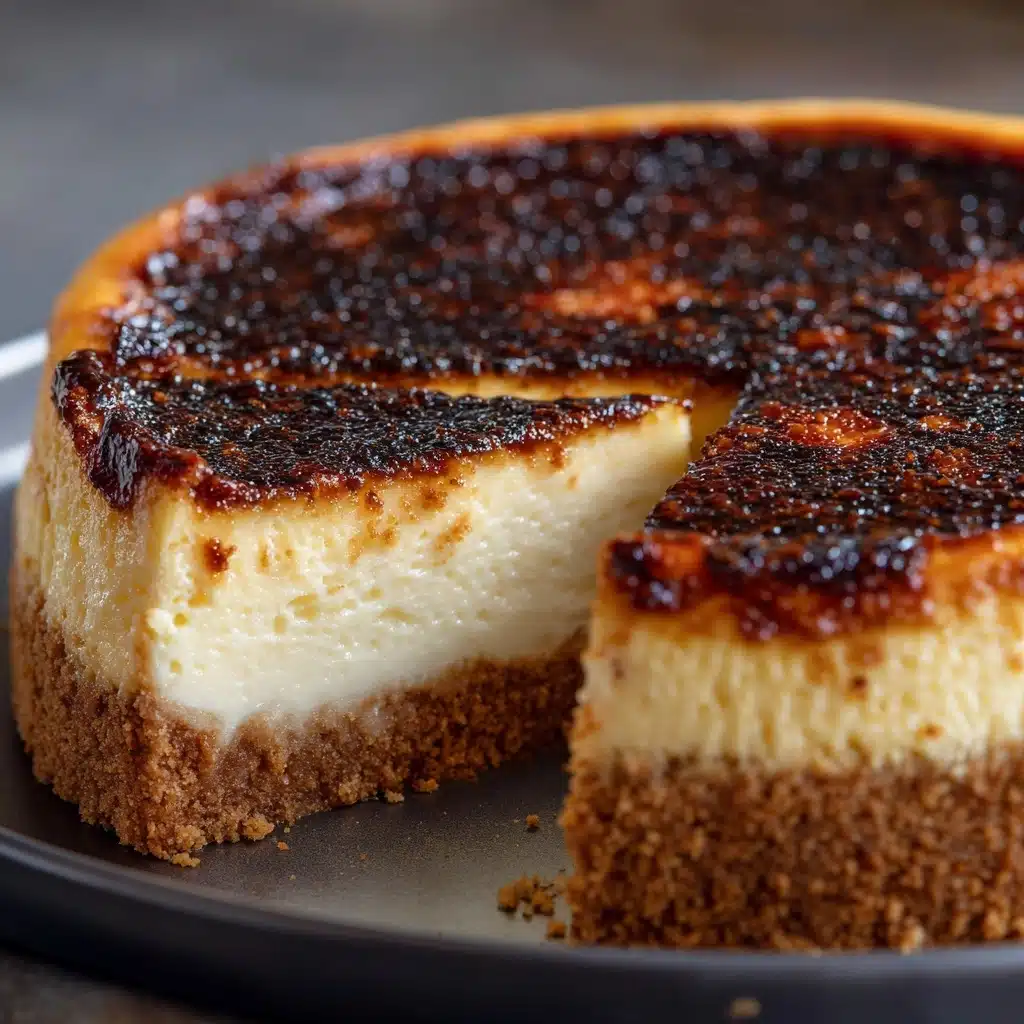 Basque Burnt Cheesecake Recipe - Recipe Image
