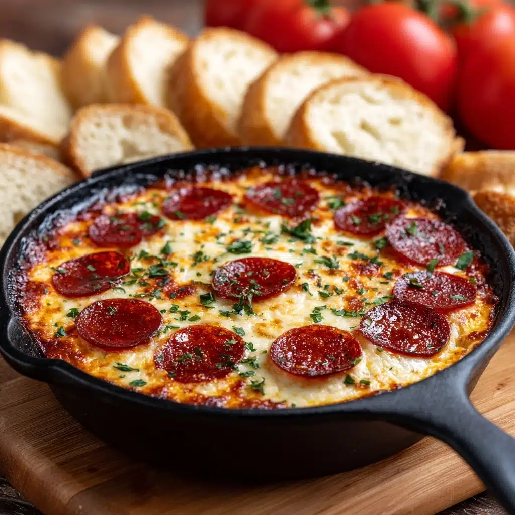 Irresistible Baked Pizza Dip for Any Party Recipe - Recipe Image