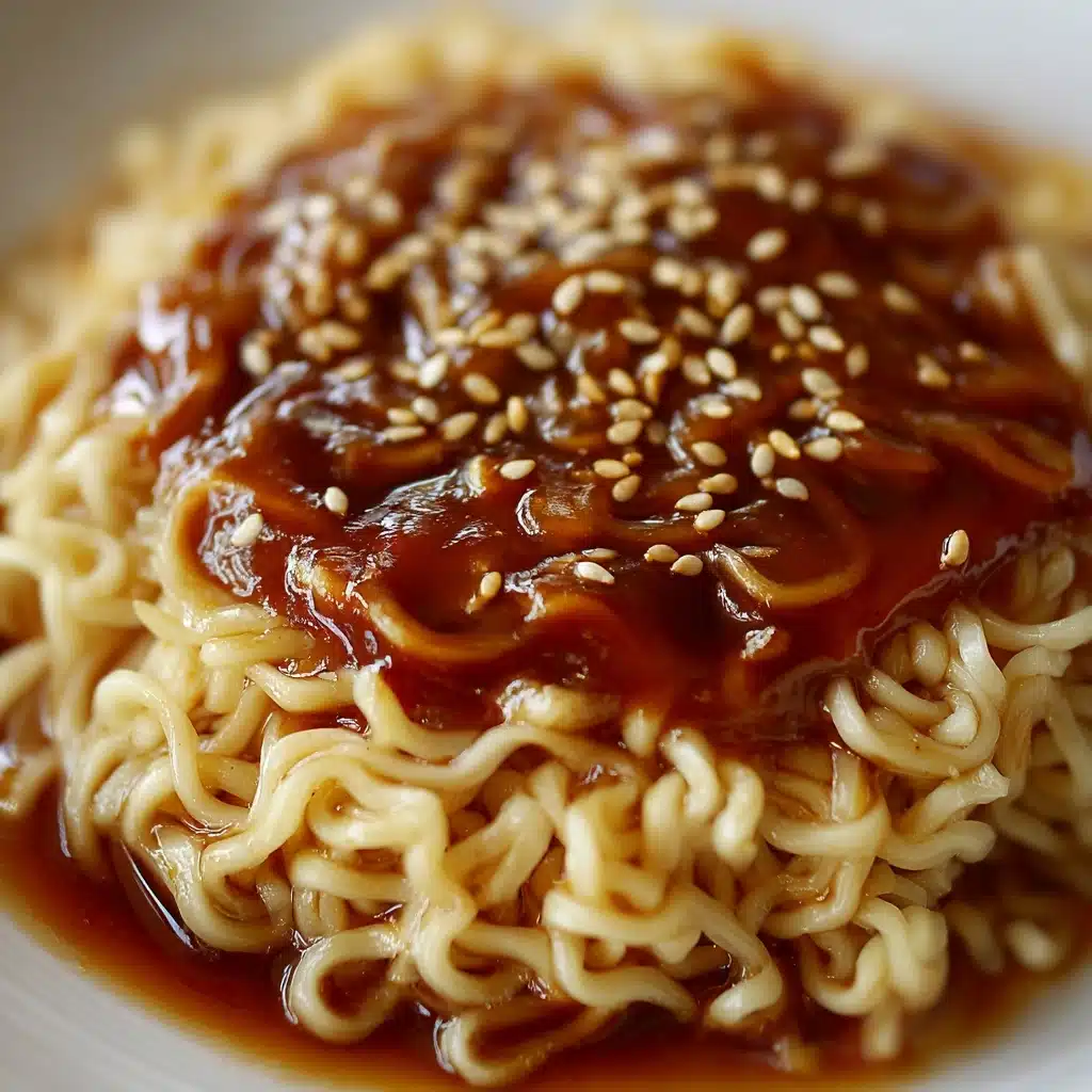 Sweet & Spicy Ramen Noodles Recipe - Recipe Image