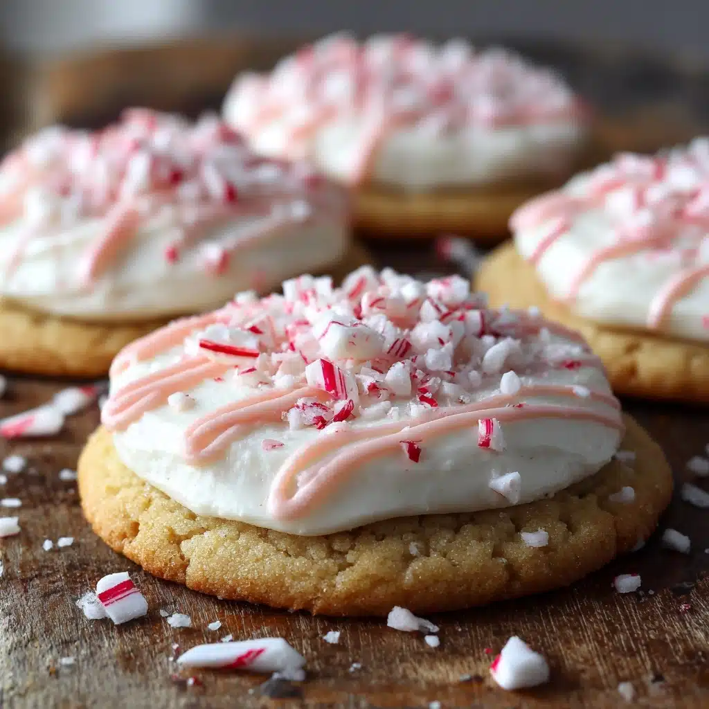 Peppermint Cheesecake Cookies Recipe - Recipe Image