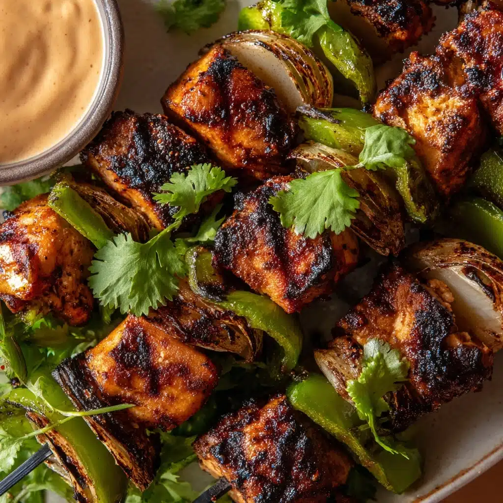 Grilled Thai Coconut Chicken Skewers Recipe - Recipe Image