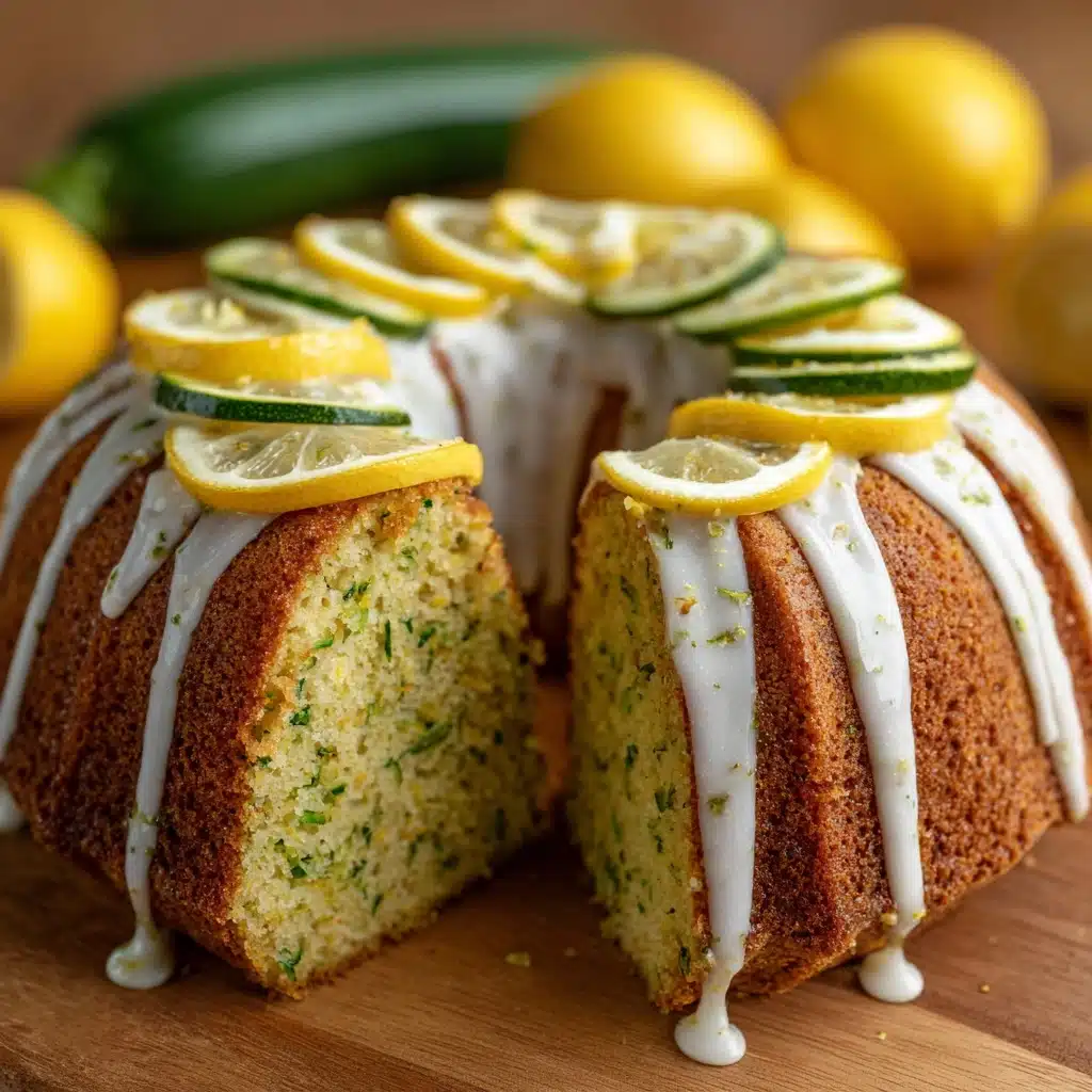Lemon Zucchini Cake Recipe - Recipe Image