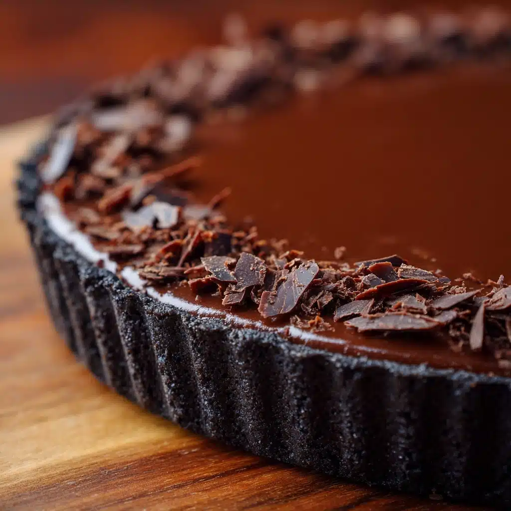 No-Bake Chocolate Pudding Pie Recipe - Recipe Image