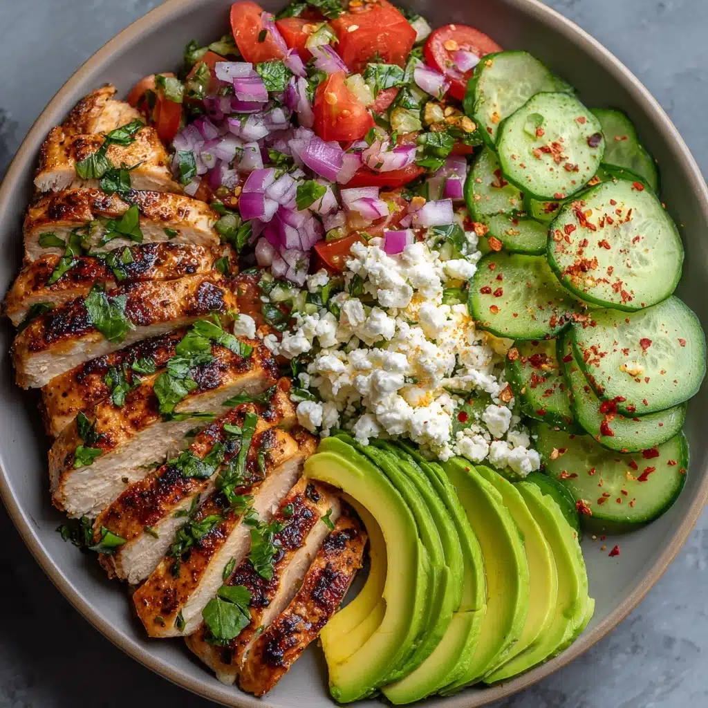 Greek Avocado Chicken Salad Recipe - Recipe Image