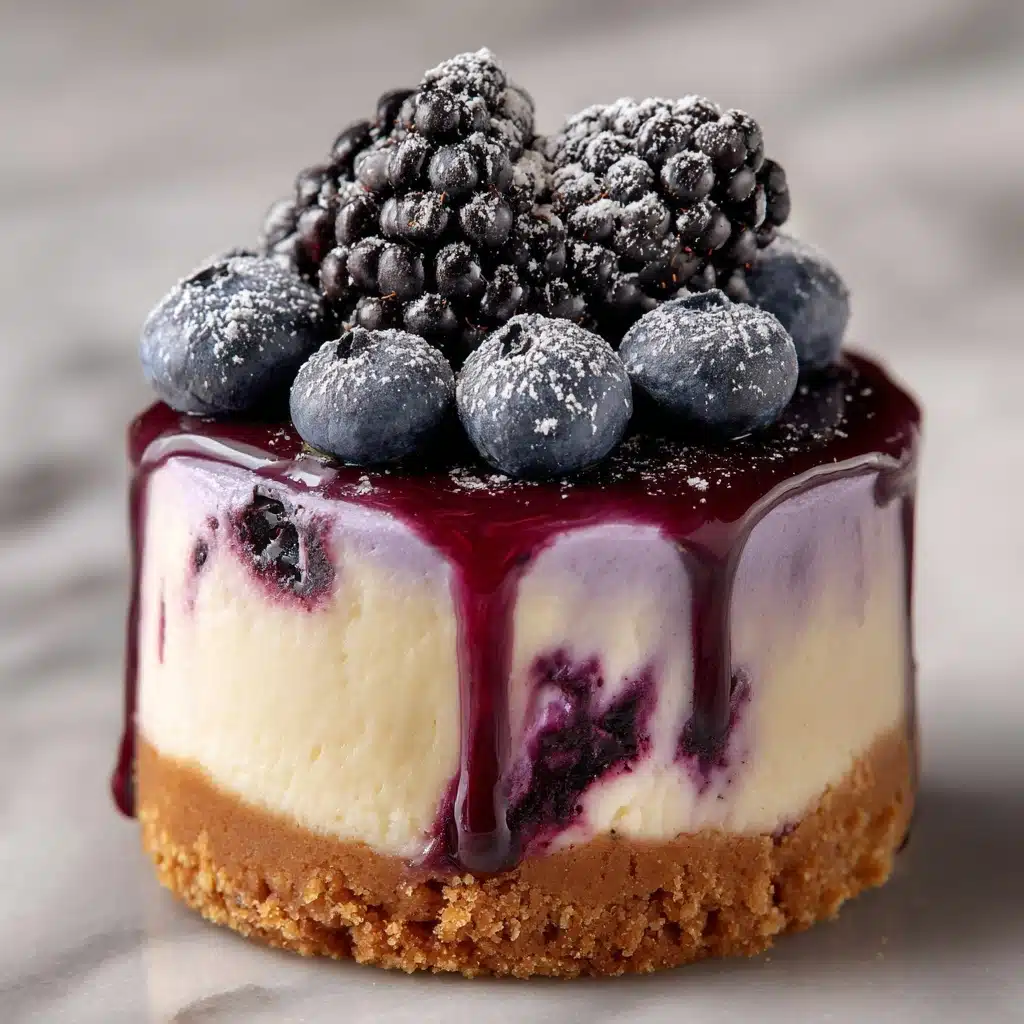 Blueberry Mousse Heaven Cheesecake Recipe - Recipe Image