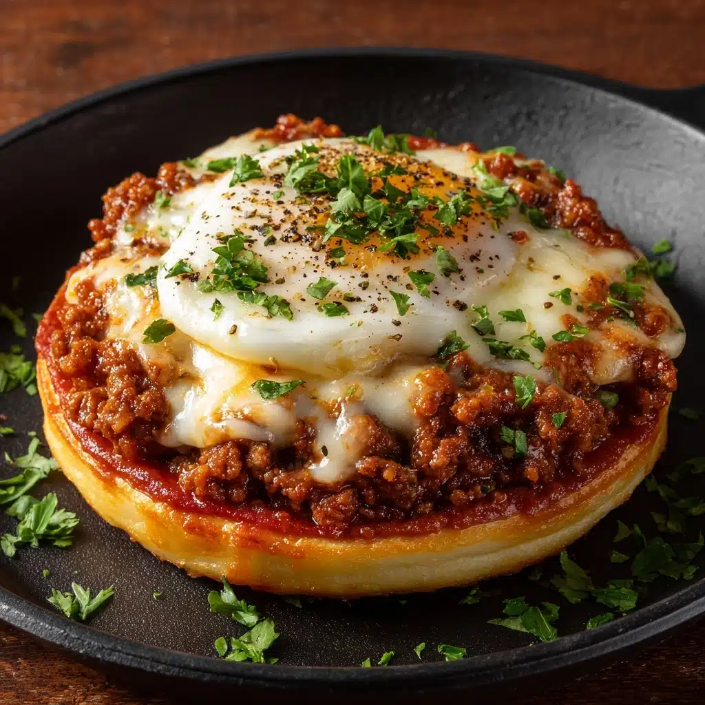 Sausage and Egg Breakfast Pizzas Recipe - Recipe Image