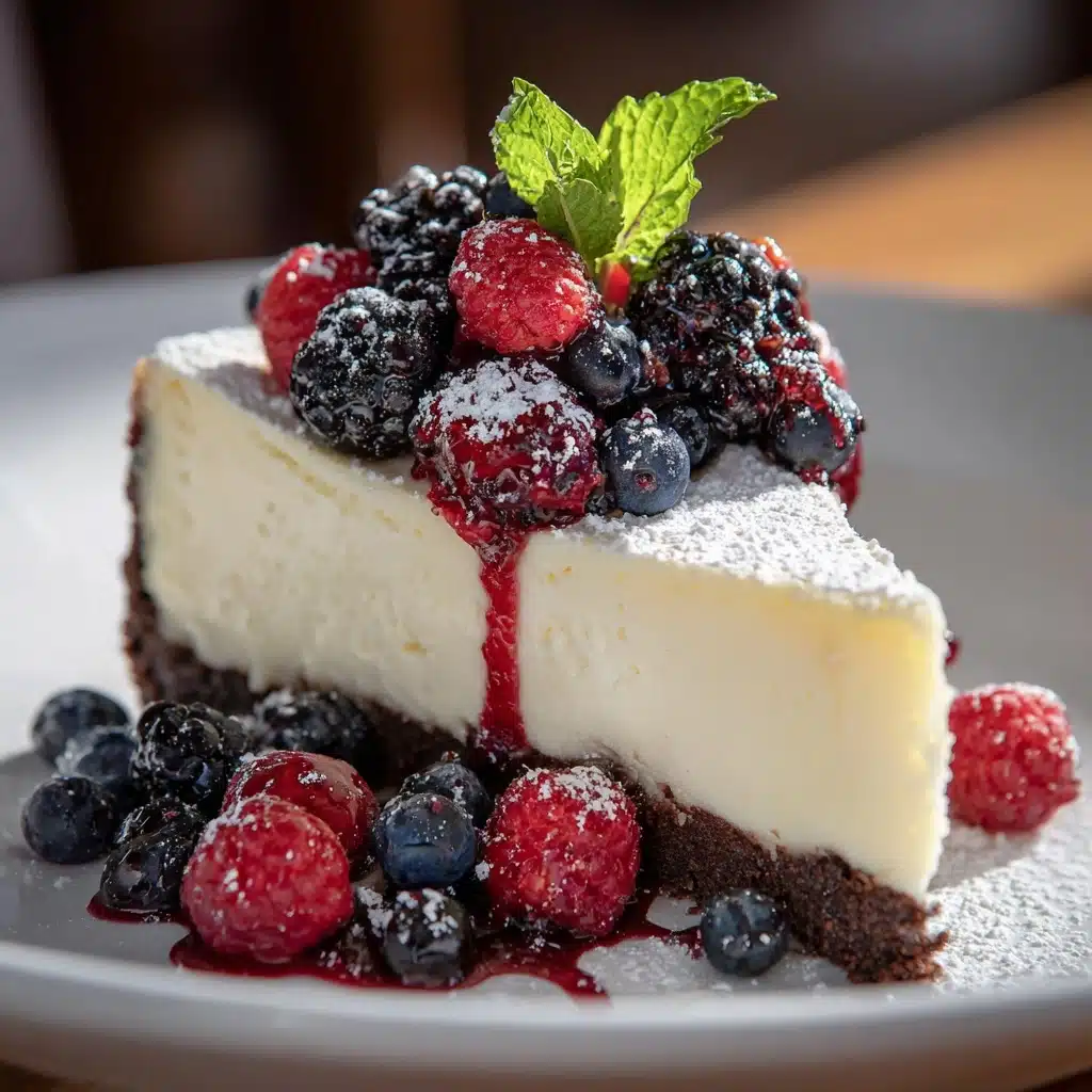 Classic New York Cheesecake: The Ultimate Creamy Delight Recipe - Recipe Image