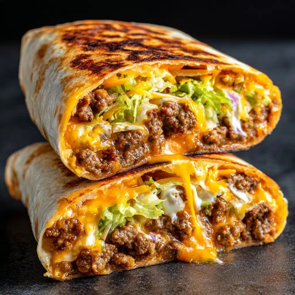 Big Mac Wraps Recipe - Recipe Image