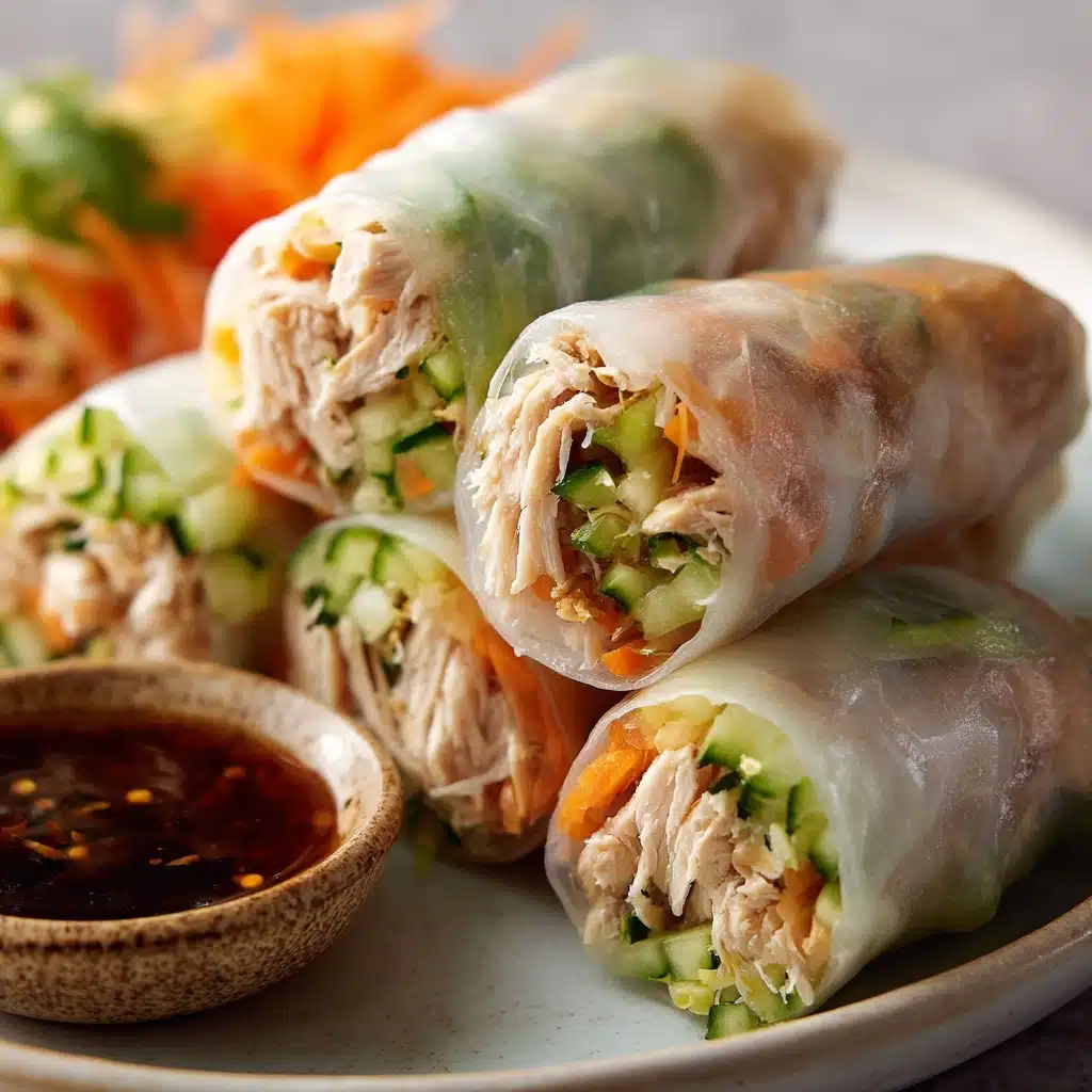 Chicken Spring Rolls Recipe - Recipe Image