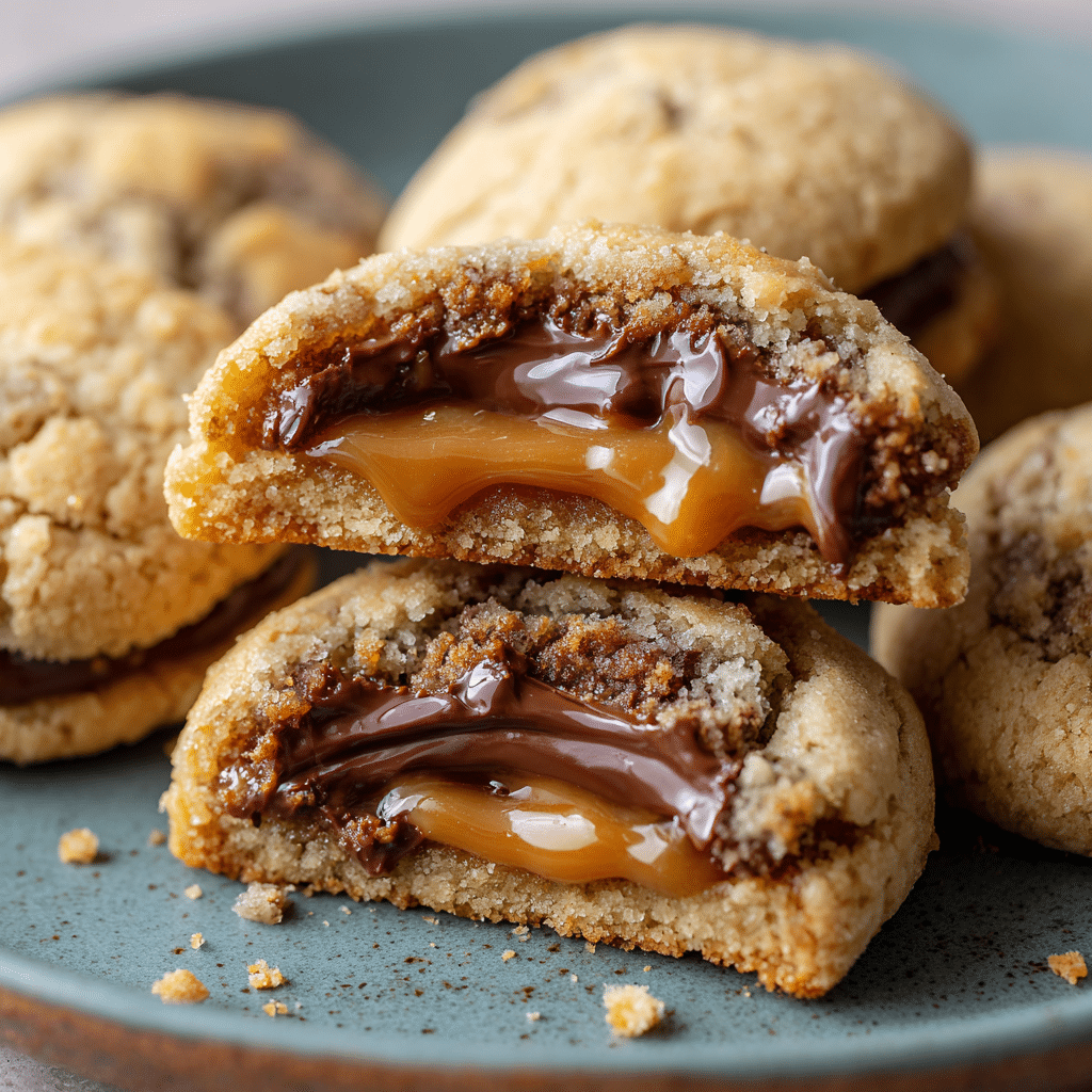 Peanut Butter Cup Stuffed Cookies Recipe - Recipe Image