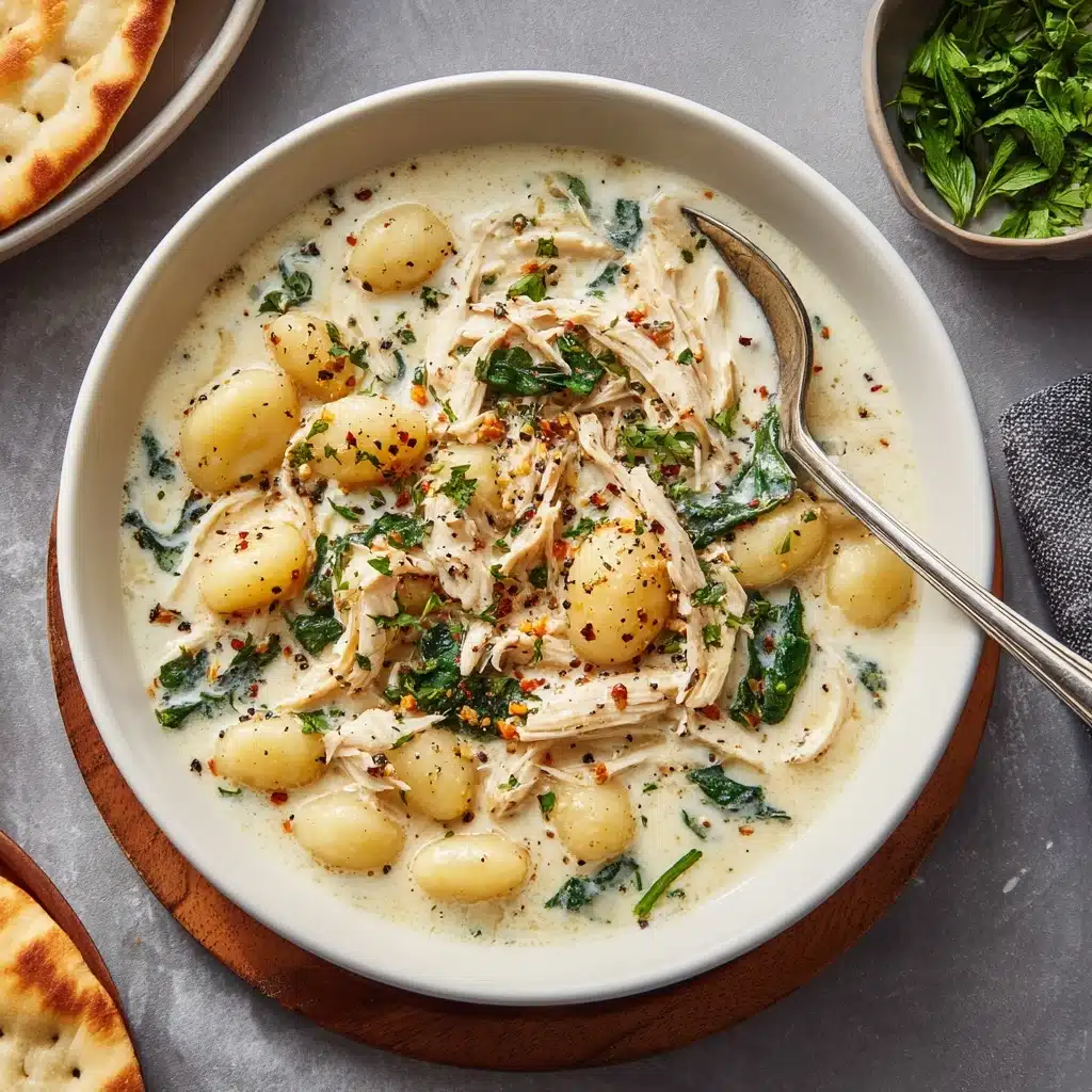 Better Than Olive Garden Chicken Gnocchi Soup Recipe - Recipe Image