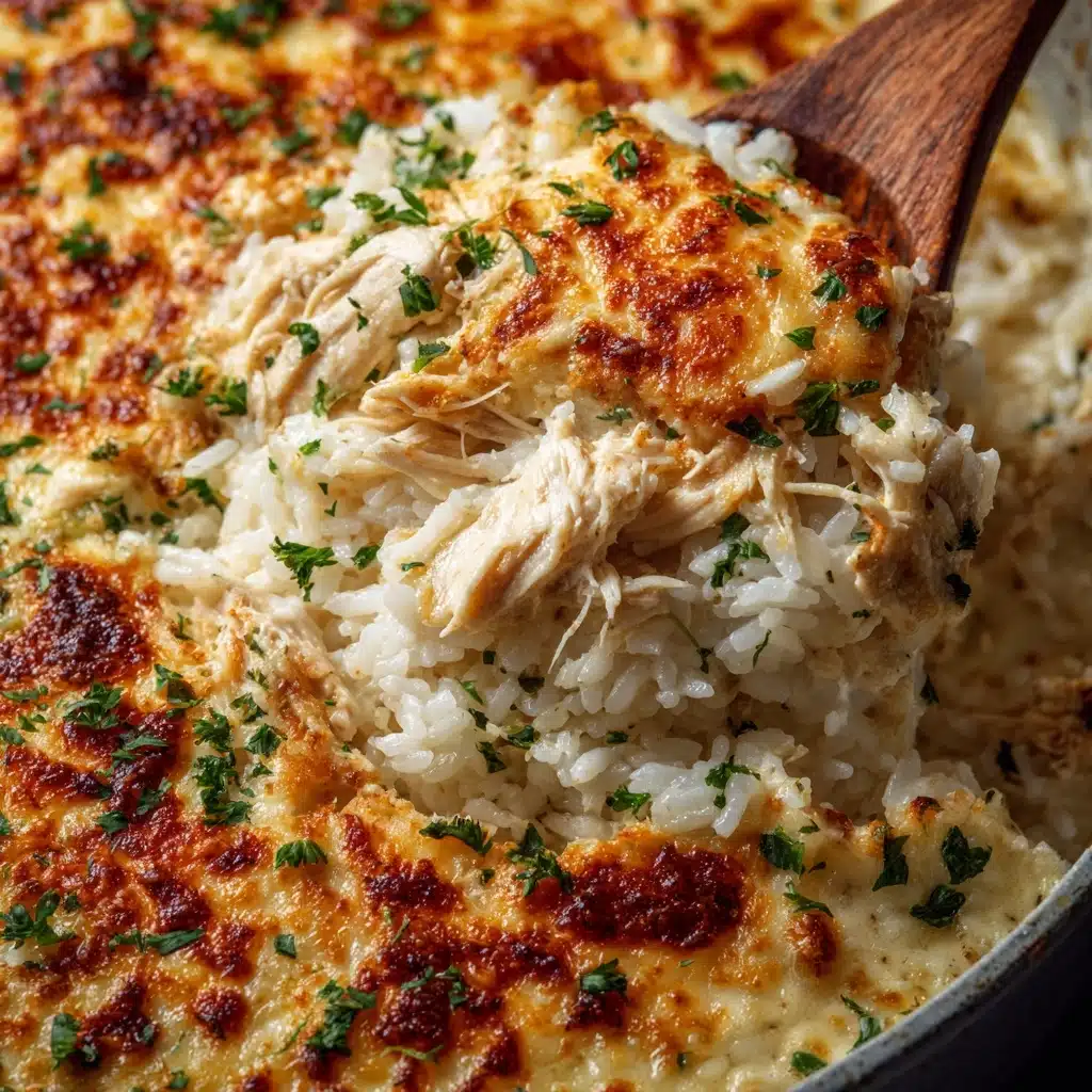 Chicken Alfredo Rice Casserole: The Ultimate Comfort Food Recipe - Recipe Image