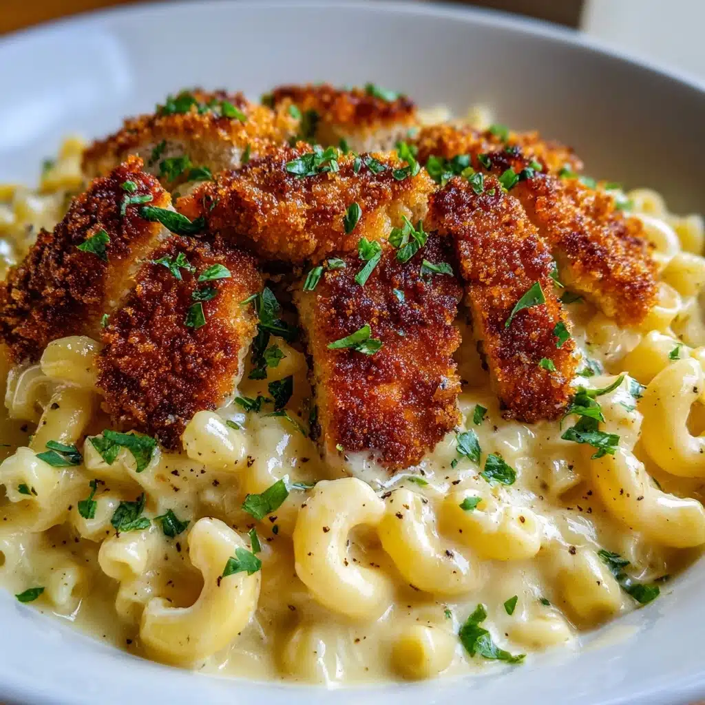 Honey Pepper Chicken Mac and Cheese Recipe - Recipe Image