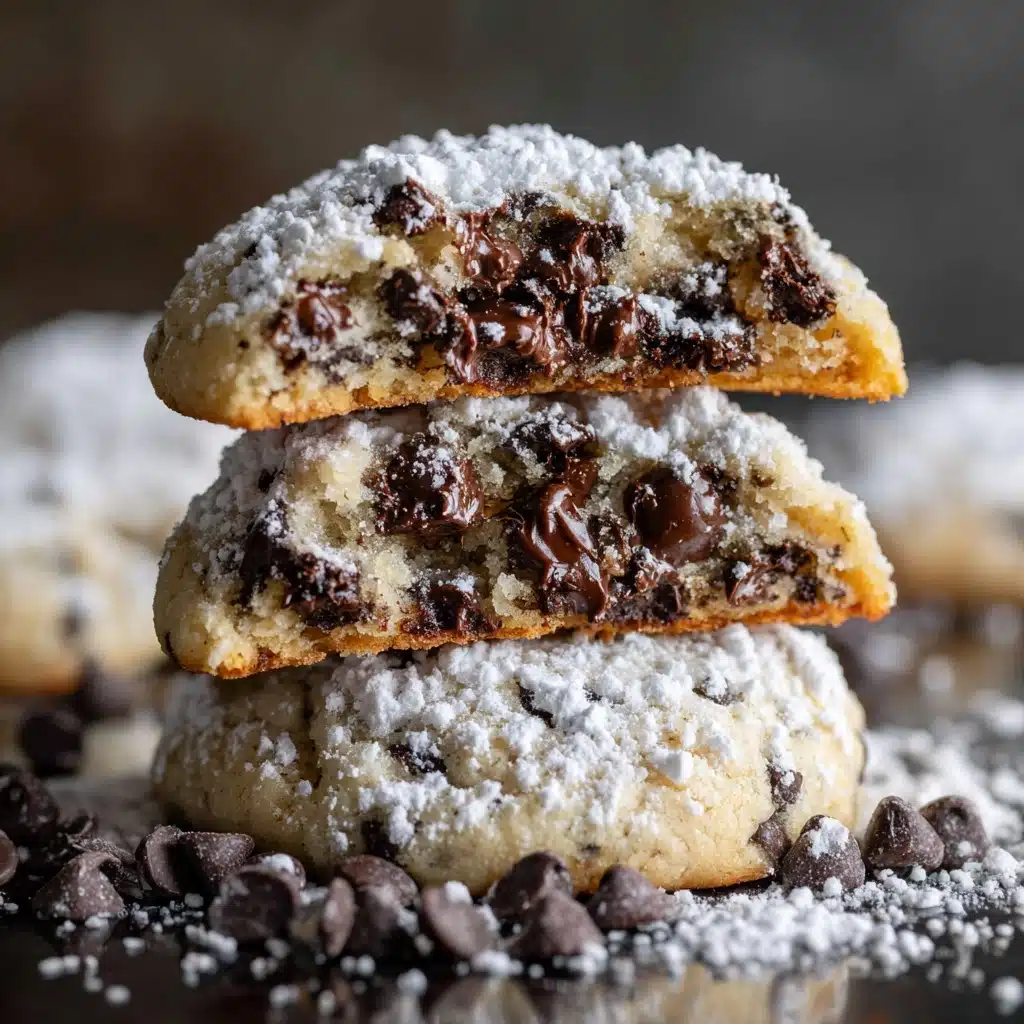 Peanut Butter Chocolate Chip Snowball Cookies Recipe - Recipe Image