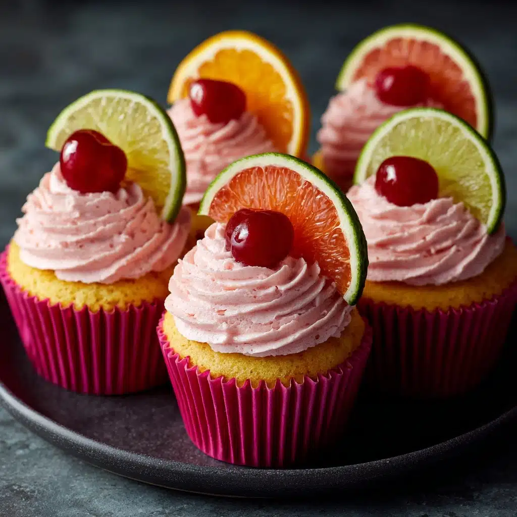 Irresistible Strawberry Mango Margarita Cupcakes to Try Recipe - Recipe Image