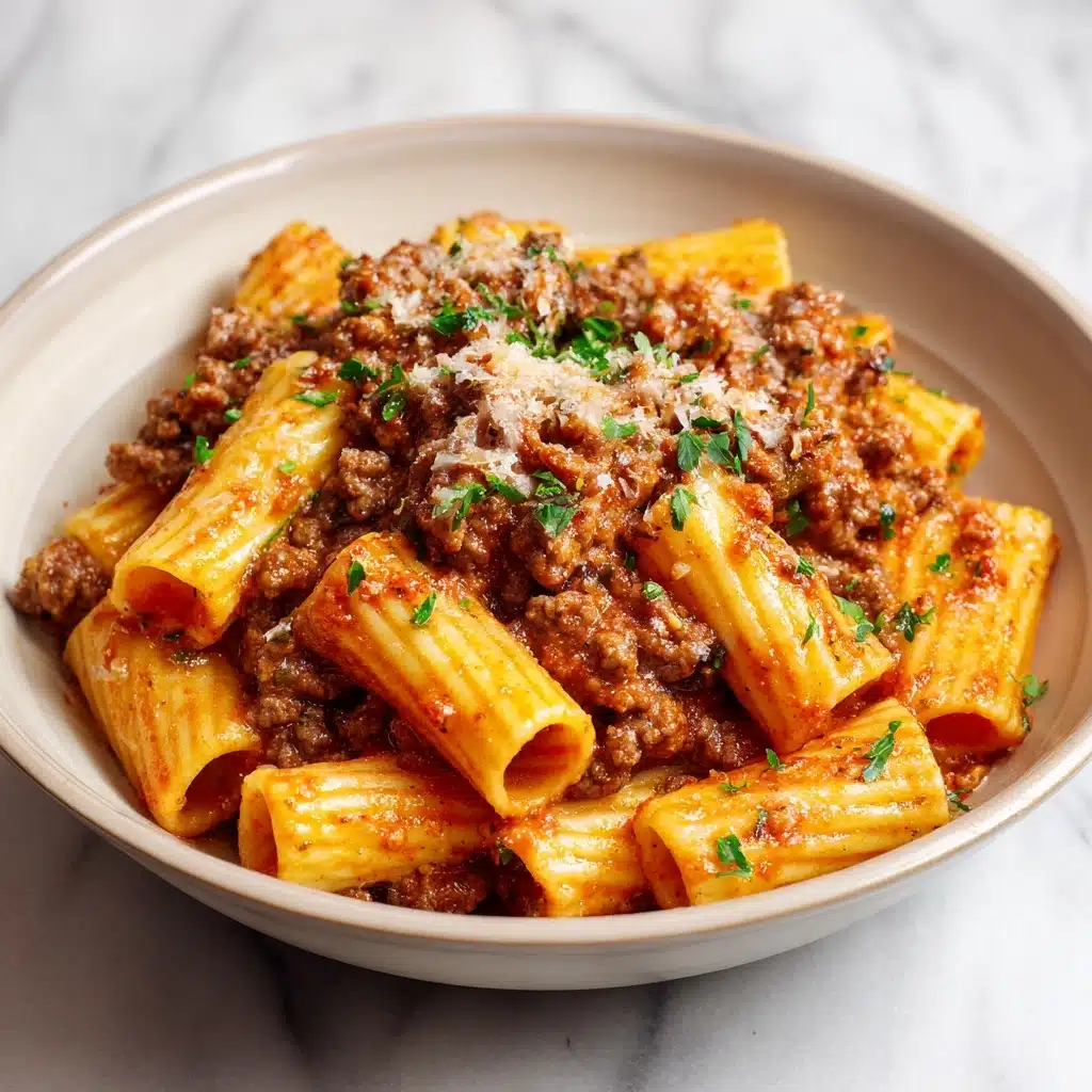 Creamy Rigatoni with Boursin Cheese Recipe - Recipe Image