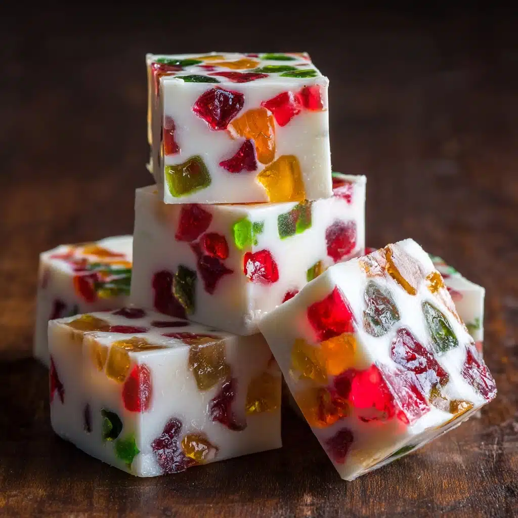 Jelly Nougat Candy Recipe - Recipe Image
