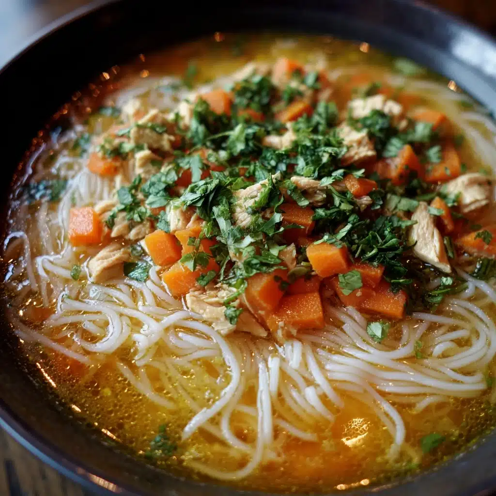 Chicken Vermicelli Soup Recipe - Recipe Image