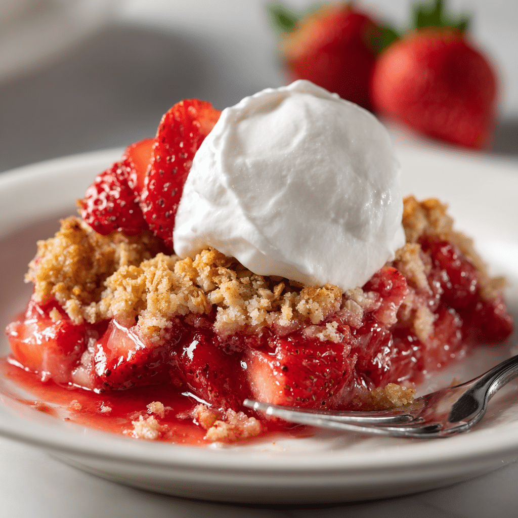 Strawberry Rhubarb Baked Oatmeal Recipe