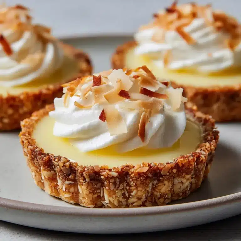 Mini Coconut Cream Pies Recipe