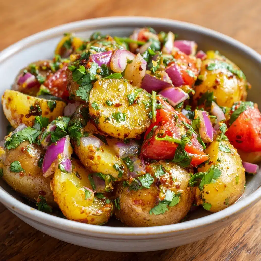 Patates Salatası – Turkish Potato Salad Recipe - Recipe Image