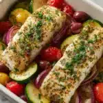 Mediterranean Baked Fish Recipe