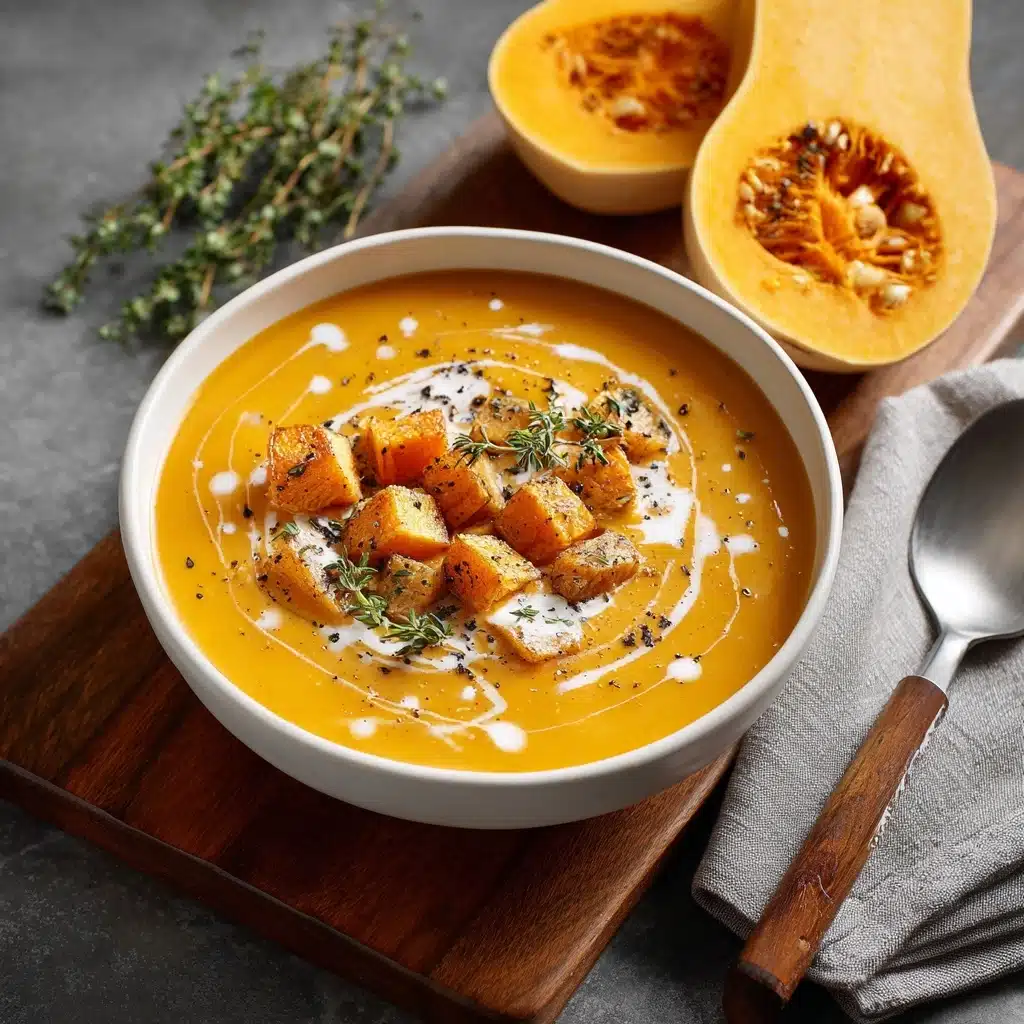 Roasted Butternut Squash Soup Recipe - Recipe Image